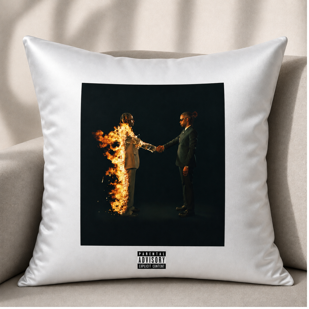 HEROES & VILLAINS Pillow Cover – Metro Boomin