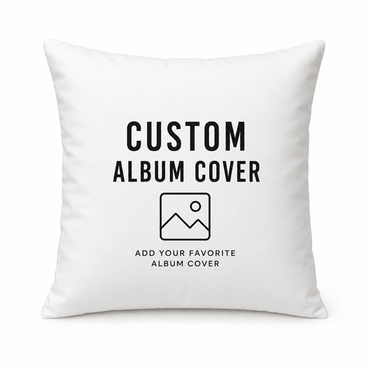 Album Pillow Cover – Artist | Album Art Pillowcase